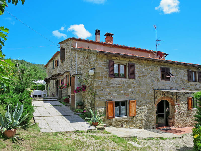 Blick von der Ferienhaus-Terasse auf die Adria