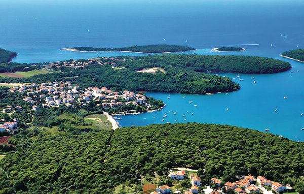 Ein Blick über kroatische Inseln